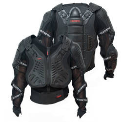 Buzer scorpion osłona klatki piersiowej na siatce odpinane barki rozmiar xxxl / 3xl