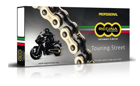 ŁAŃCUCH NAPĘDOWY 530ZRT (108 OGNIW) Z-RITOURING-STREET DO 1000CCM ZŁOTY (ZAKUWKA) (136ZRT/006)