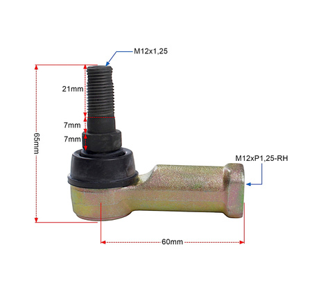 Końcówki Drążków Kierowniczych Tekyo Lewa + Prawa Can-Am Kawasaki 51-1009-Lr