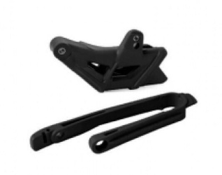 Prowadnica i ślizg łańcucha (komplet) ktm sx 85 '03-'14 kolor czarny