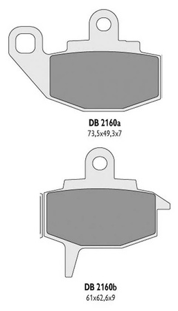 Klocki hamulcowe kh130