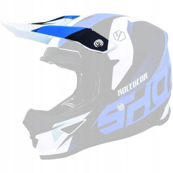 Części daszek (peak) do kasku furiouultimate blue mat kolor niebieski mat