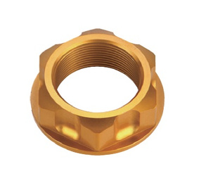 Nakrętka górnej półki kawasaki kx/kxf, suzuki rmz 250 '04-'06, drz 400 kolor złoty