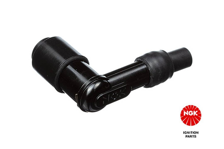 Fajka świecy zapłonowej Ngk fajka na świece (nr 8342) kątowa (90) kolor czarny – NGK