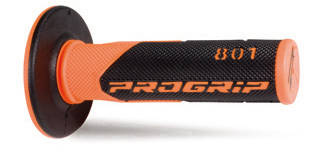 Manetki pg801 off road (22+25mm, dł.115mm) kolor pomarańczowy fluo/czarny (dwuskładnikowe) (pg801orf/bk) (801-296)