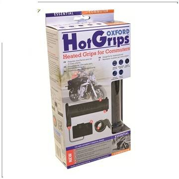 Manetki podgrzewane essential commuter do motocykla z panelem sterującym do kierownicy 22mm (el)