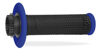 Manetki pg708 off road z blokadą sclock-on + 6 adapterów rolgazu (22+25mm) kolor czarny niebieski dwuskładnikowe (708-150)