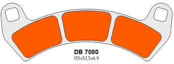 Klocki hamulcowe przód kh680 polaris rzr 925 turbo '19-'22, general 1000 xp4 '21-'22, rzr 1000 xp/xp4 '16-'18