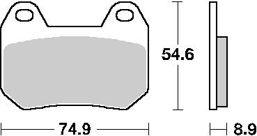 Hamulcowe kh304 street ceramic kolor czarny