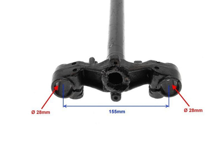 Półka widelca ze sztycą do skutera na Łożysko 30