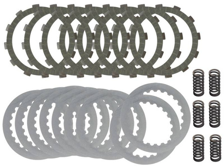 Psychic tarcze, przekładki i sprężyny sprzęgłowe (komplet) husqvarna fc 250/350 '14-18, fx 350 '17-18