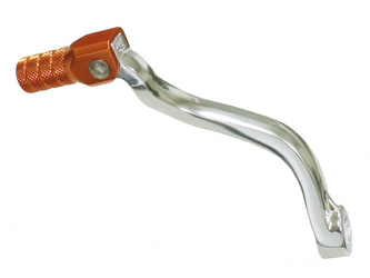 DŹWIGNIA ZMIANY BIEGÓW KTM SX 125 / 250 '98-'15, SXF 250 '05-'15, SXF 450 '08-'15, EXC 250 / 300 '98-'05, EXC-F 250 / 525 '06-'08 ALUMINIOWA KOLOR POMARAŃCZOWY (MX-08063OR)