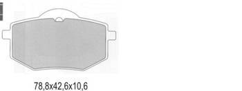 Klocki hamulcowe kh136 półmetaliczne (oferta specjalna) wycofane z oferty