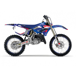 KOMPLET NAKLEJEK (OKLEIN) YAMAHA YZ 125/250 '02-'14 DREAM 5 KOLOR NIEBIESKI CZARNY