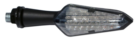 Far komplet kierunkowskazów (2szt.) kolor czarny, led aluminium , przyciemniane (21w, 68mm)