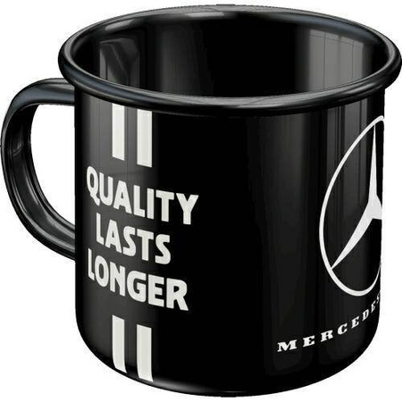 Kubek emaliowany Daimler Truck Driver