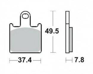 KLOCKI HAMULCOWE TRW MCB789SV