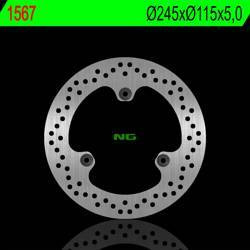 Tarcza hamulcowa tył yamaha x-max 125 10-17, x-max 250 10-13 (245x115x5,0mm)