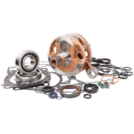 zestaw naprawczy dołu silnika honda crf 450r 09-12 (wał korbowy, łożyska, uszczelniacze, uszczelki) (808284) (k072) (822352) (hr 4093)