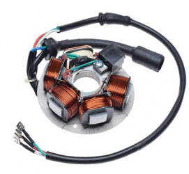 Stator iskrownik 5 cewek do Piaggio Ape TMP 50 Vespa PK 50 XL PK 125 XL
