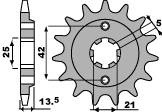 Zębatka przednia 723 14 18nc cagiva 350 elephant (łańc. 520)