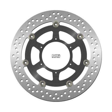 Tarcza hamulcowa przód honda cbr250/300 '11-20, dn-01 700 '08-10 (296x94x4,5mm) (6x6,5mm) pływająca (środaluminiowy)