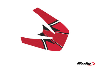 Radikal osłona półki kierownicy puig do aprilia shiver 750 07-16 czerwony