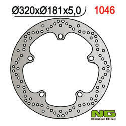 Tarcza hamulcowa przód bmw f 800/r850,1100,1150/k 1200/1300/1600 (320x181x4,8) (5x14,0mm)
