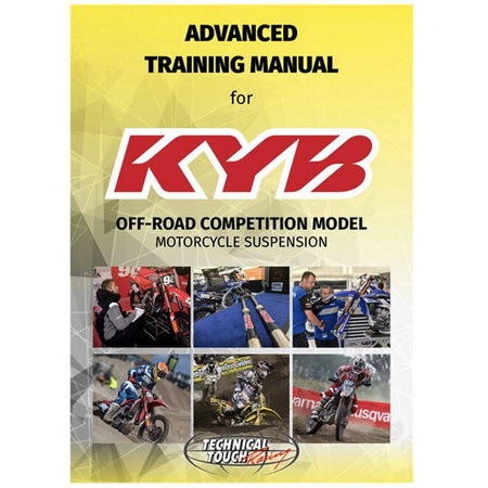 książka serwisowa instrukcja regulacji i ustawień zawieszenia oraz sag(off-road competition model advanced) english (service manual)