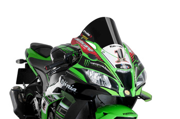 Szyba Wyścigowa Puig Do Kawasaki Zx10r / Zx10rr 16-20 Czarna