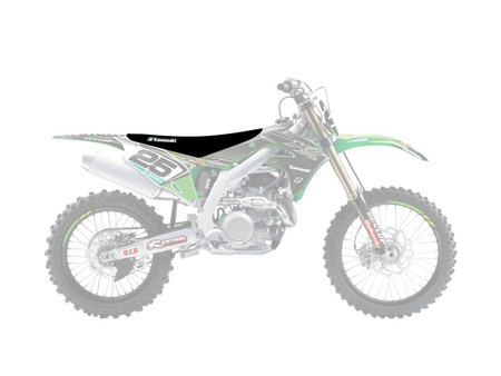 pokrowiec/poszycie na siedzenie kawasaki kxf 250 '21-'23, kxf 450 '19-'23 zebra 2023