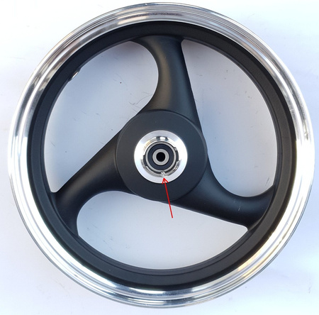 OBRĘCZ KOŁA SKUTER PRZÓD 12x2.50 INCA SPRINT