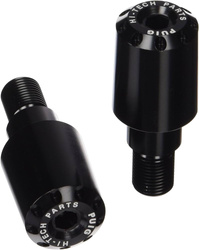 Ciężarki / końcówki kierownicy długie puig do yamaha x-max 125/250 (gwint m16) 10-16 czarne