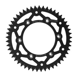 Zębatka tylna aluminiowa t7075 (ergal) kolor czarny 899 49 (89949) ktm sx/sxf/sx-f/excf/exc-f/exc/lc4/sc/mxc/ '91-'22, husqvarna tc/te/fc/tc