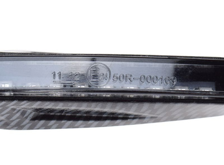 Kierunkowskazy led dynamiczne do motocykli carbon