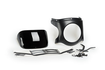 Szyba Półowiewka Retro Puig Do Triumph Bonneville Speedmaster (Panel- Czarny) O180 Czarna