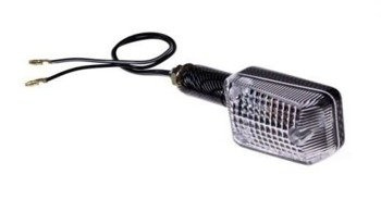 Kierunkowskaz mini carbon Jasny Długi 12V