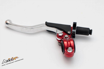 uchwyt dźwigni sprzęgła kompletny uniwersalny kolor czerwony (cl-05rd)