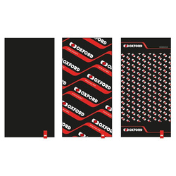 KOŁNIERZ WIELOFUNKCYJNY WIATROODPORNY COMFY RACI3 SZTUKI W OPAKOWANIU KOLOR CZARNY/CZERWONY/BIAŁY