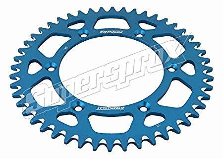 Zębatka tylna aluminiowa 7075-t6 (ergal) 899 51 ktm sx/exc (jtr897.51) kolor niebieski