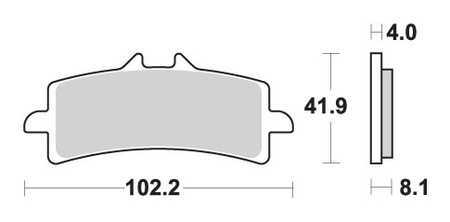 Hamulcowe kh447 racing dual carbon kolor czarny