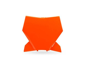 TABLICA NA NUMER STARTOWY KTM SX 85 '25-'26 KOLOR POMARAŃCZOWY