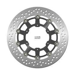Tarcza hamulcowa przód bmw f 650/700/800 gs '93-'19, aprilia pegaso 650 '86-'08 (300x105x5mm) (6x6,5) pływająca (środaluminiowy)