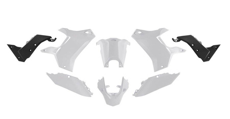 Komplet plastików t7 revolution Yamaha Tenere 700 '19-'24 kolor biały/czarny