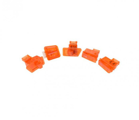 Zestaw przełączników do skuterów QT4 pomarańczowy