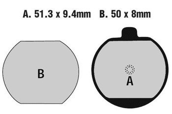 Klocki hamulcowe Kawasaki Z 1000 Kawasaki Z 440