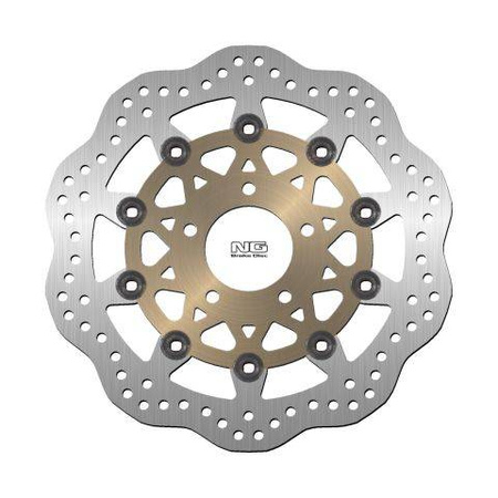 Tarcza hamulcowa przód suzuki gsf600 '95-04, gsxf600/750 '89-03 (290x64x4,5mm) (5x10,5mm) wave pływająca