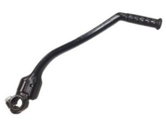 DŹWIGNIA STARTERA (KOPKA / KIKSTARTER) HONDA XR 200 R '84-'93 (OEM: 28300-KK0-000) (STALOWA) KOLOR CZARNY