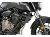 Boczne Spoilery Dociskowe Do Yamaha Mt-07 Czarne
