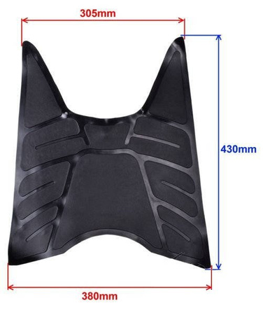 Guma podłogi skuter 4T koło 10" Romet 727 Delfin